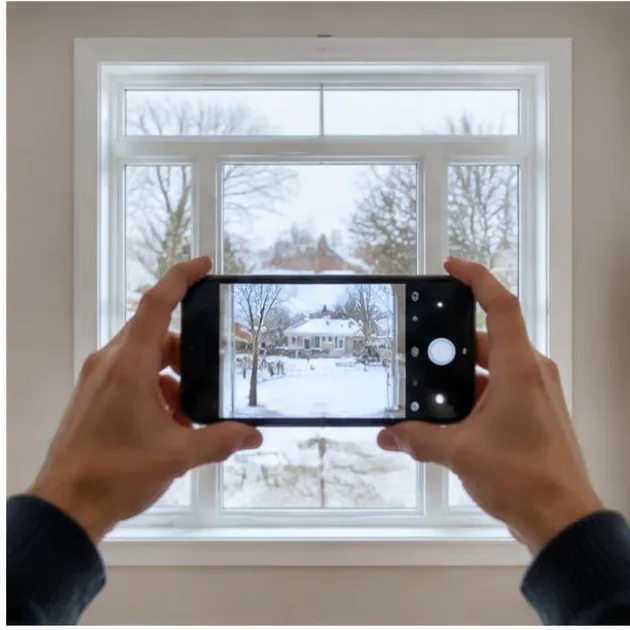 Illustration photographique du sujet : Comment prendre une bonne photo de sa fenêtre pour une soumission