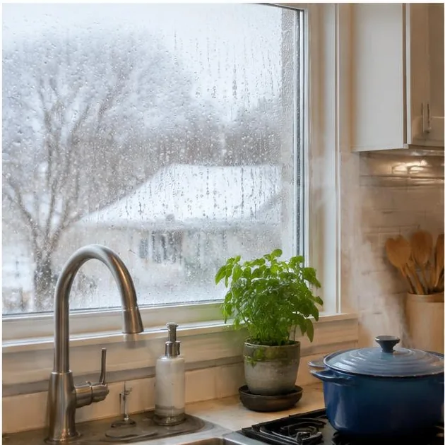 Illustration photographique du sujet : Point de rosée et ventilation : comprendre les surfaces froides dans la maison