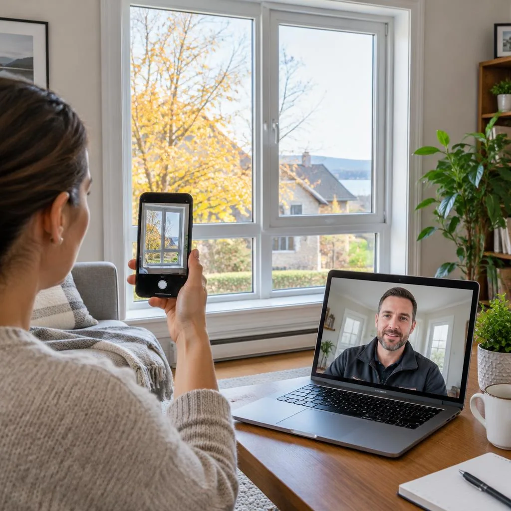 Illustration photographique du sujet : Soumission en ligne par photos et appel vidéo : comment ça fonctionne